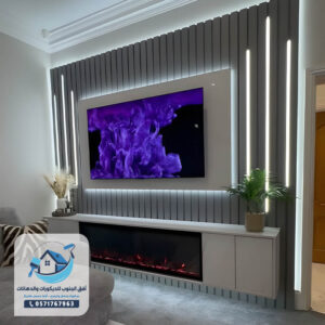 تصاميم جدران أفق الجنوب للديكورات vip بديل خشب